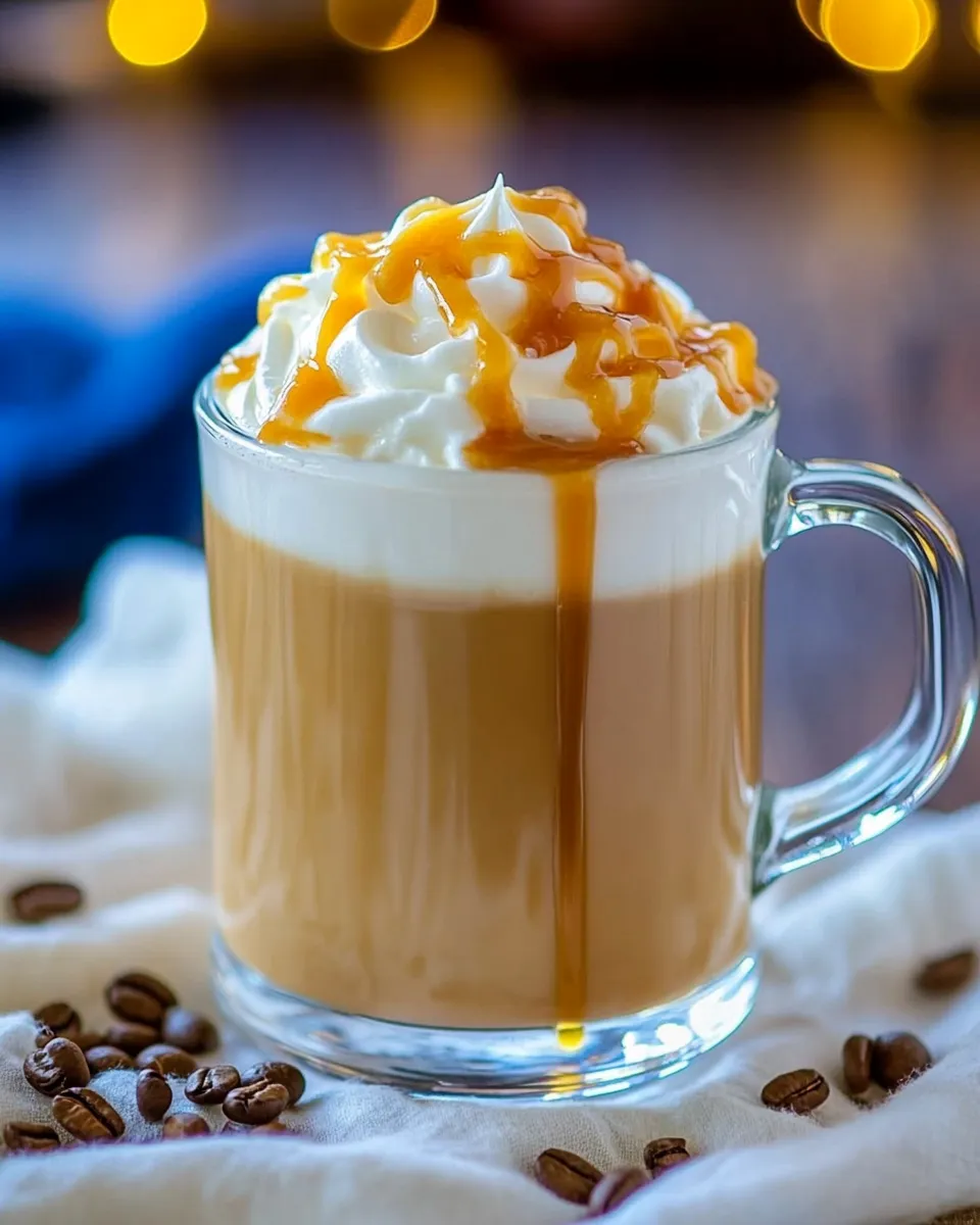 Best Homemade Starbucks Caramel Macchiato: Coffee Shop Flavor Without the Price Tag recipe image