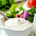 Homemade Horseradish Ranch Dressing Recipe photo