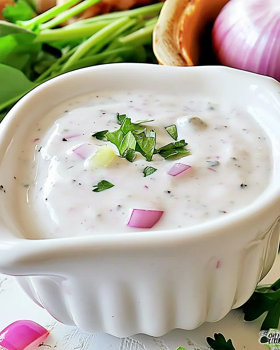 Classic Horseradish Ranch Dressing Recipe image