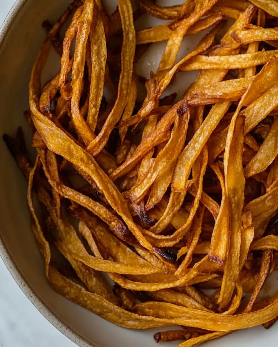 Easy How to Make Crispy Tortilla Strips recipe photo