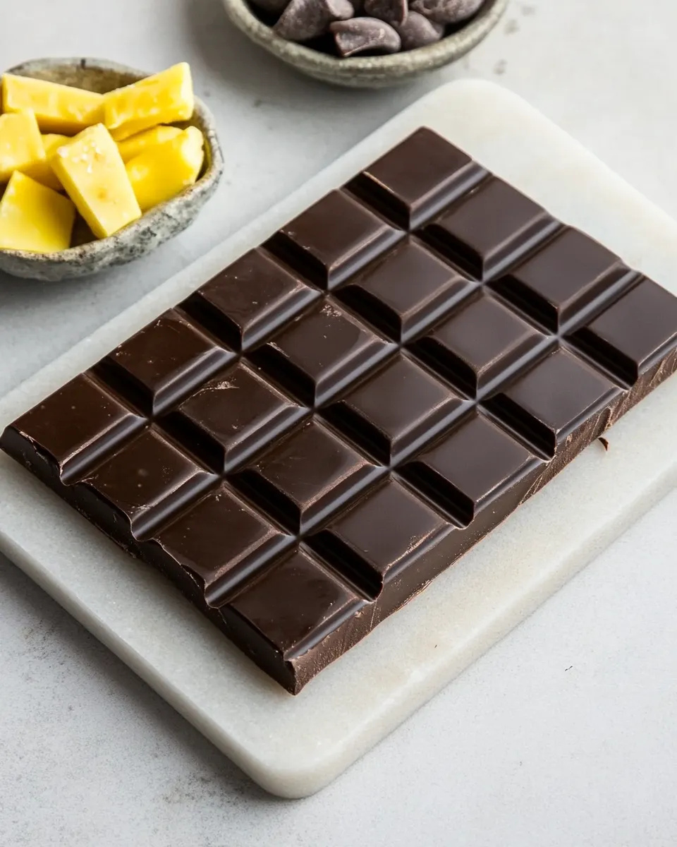 Delicious How to Make Dark Chocolate Bars shot