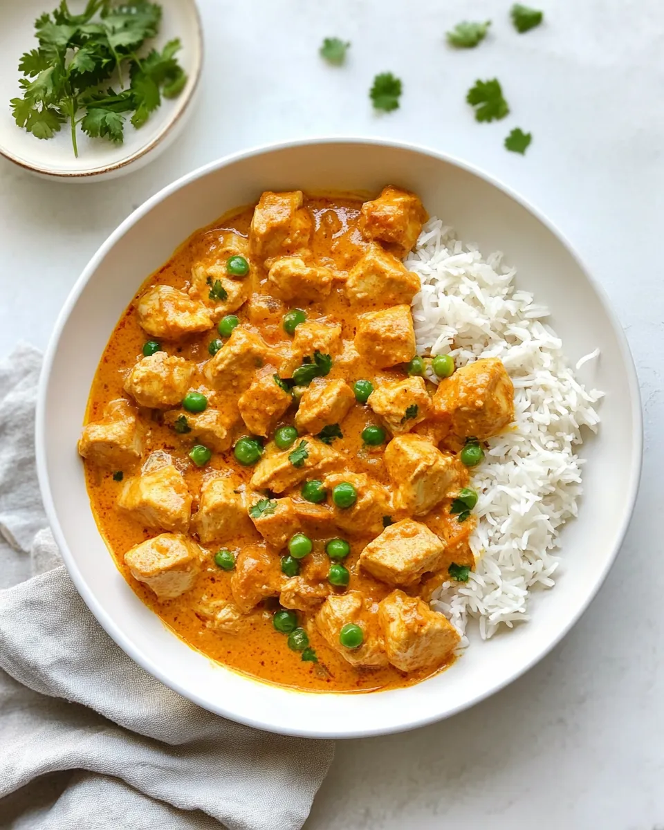 Easy Instant-Pot Chicken Tikka Masala shot