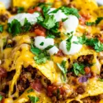 Easy Instant Pot Cheesy Beef Nachos photo