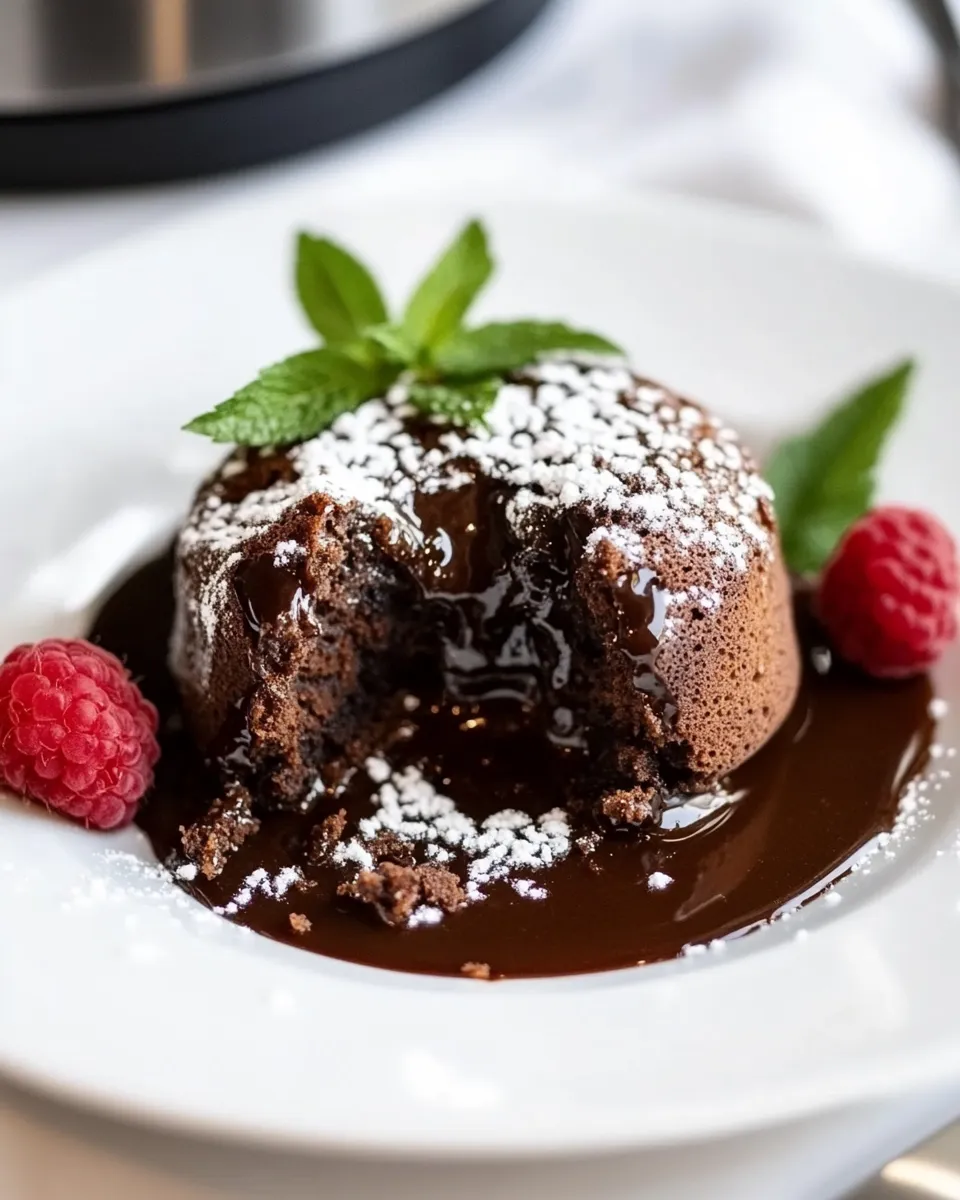 Classic Instant Pot Lava Cakes image