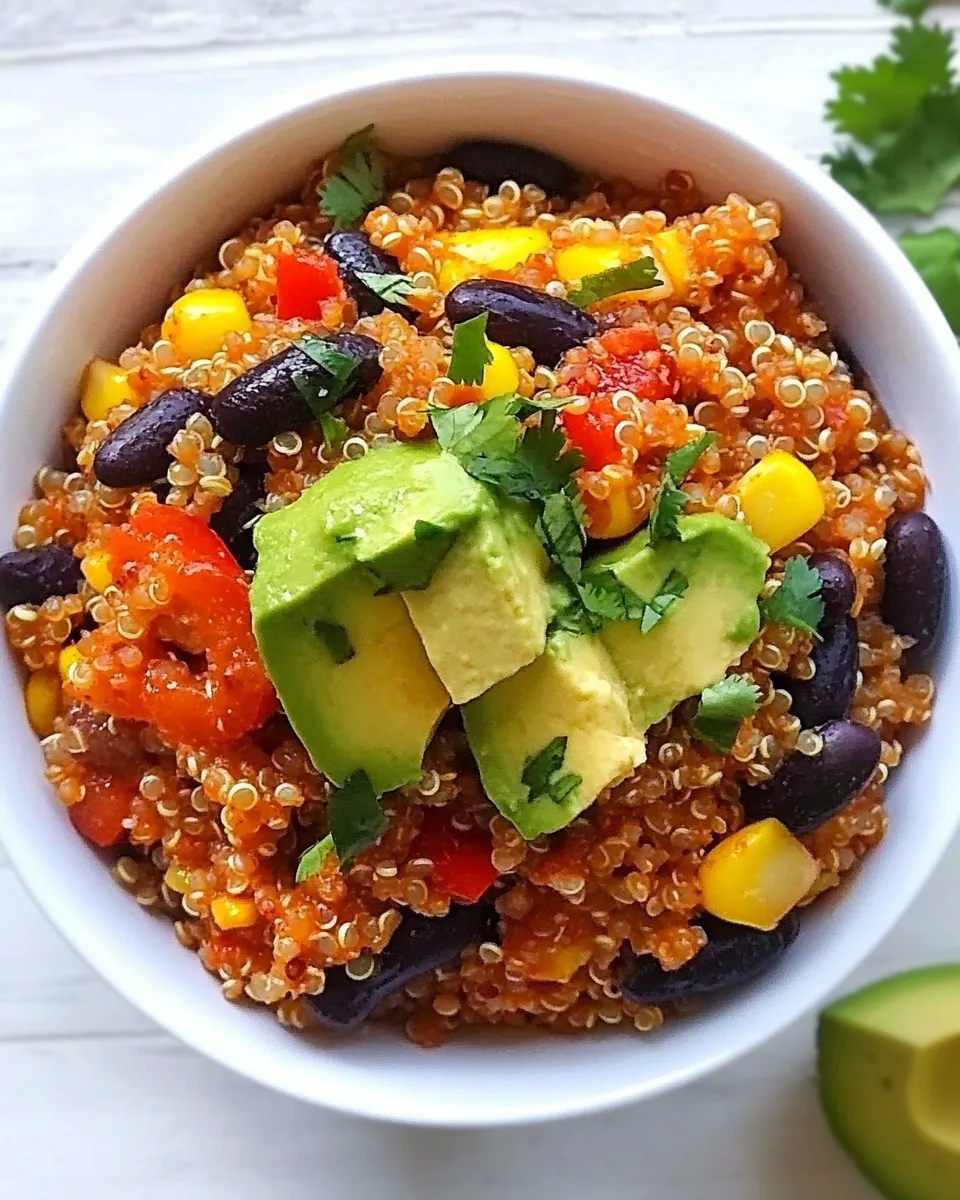 Delicious Instant Pot Mexican Quinoa Recipe shot