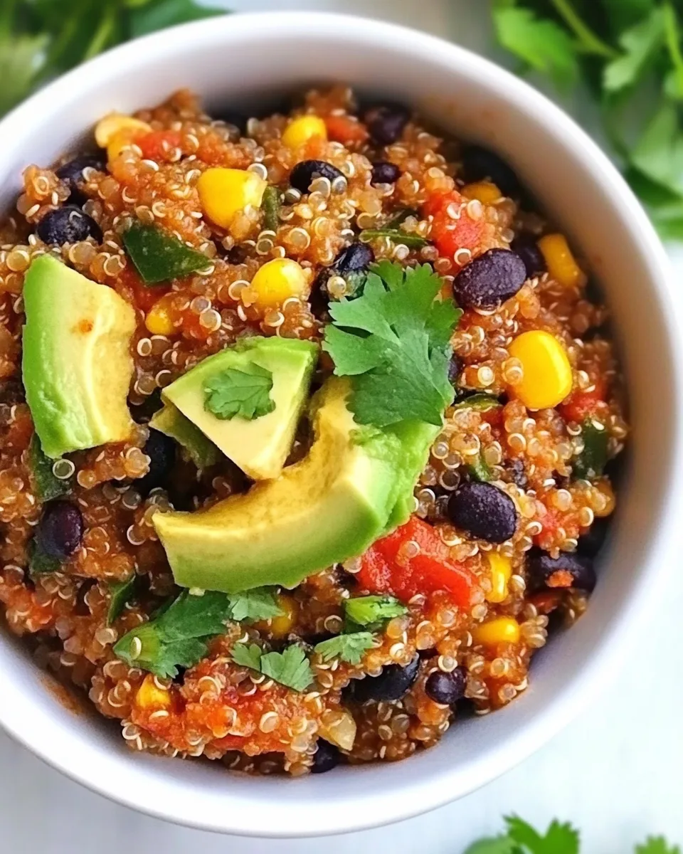 Quick Instant Pot Mexican Quinoa Recipe dish photo