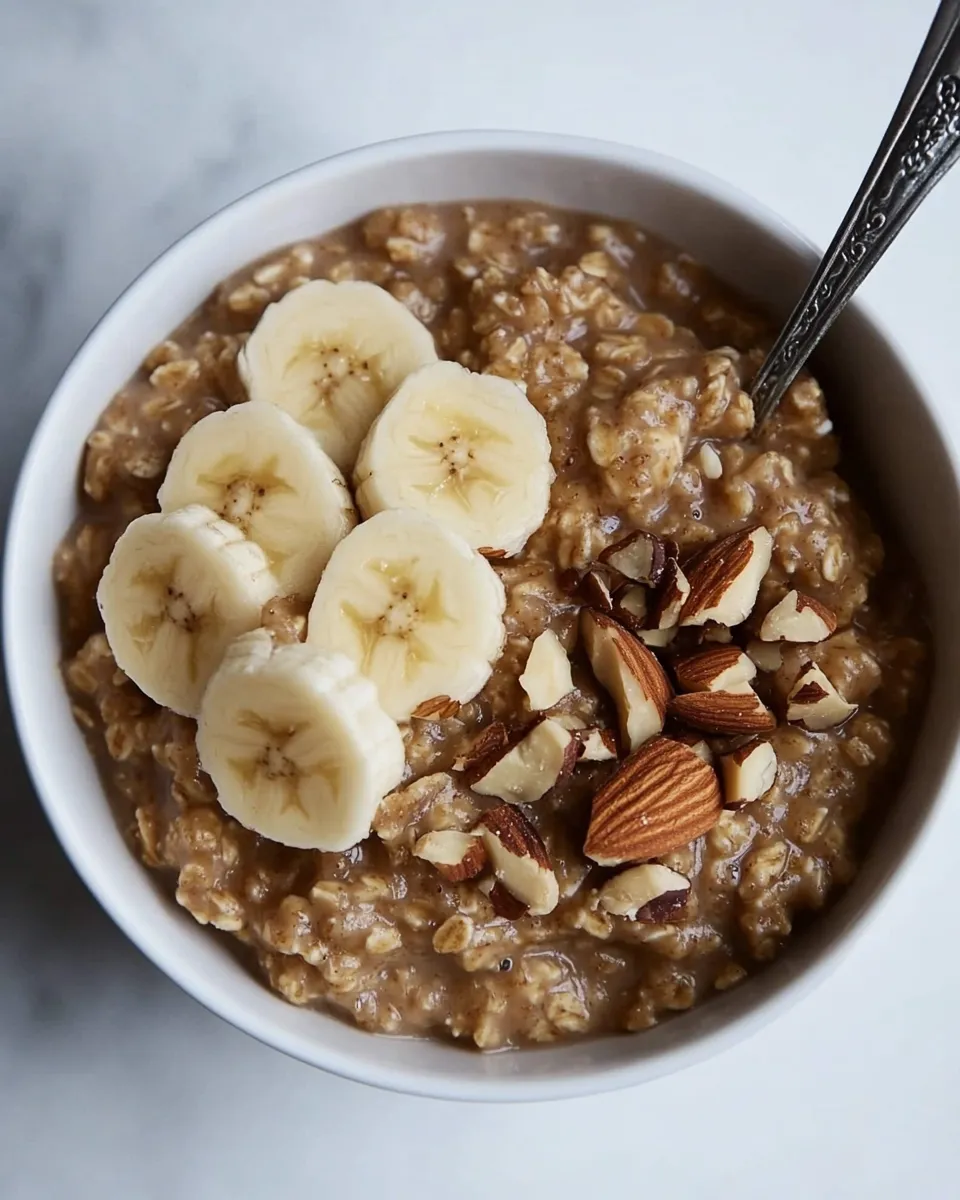 Quick Instant Pot Omega-3 Banana Walnut Steel Cut Oats recipe photo
