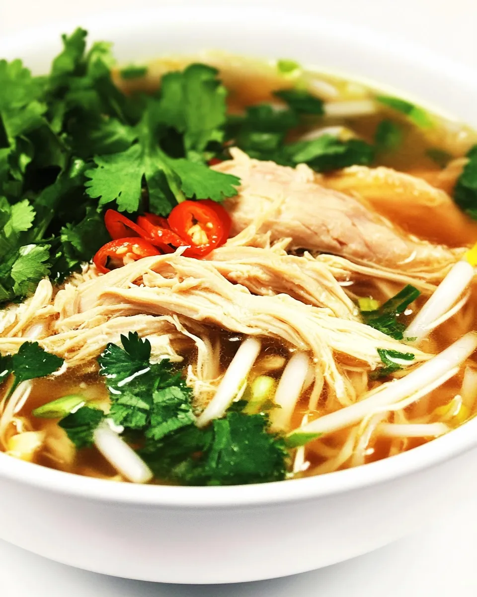 Classic Instant Pot Vietnamese Chicken Pho image