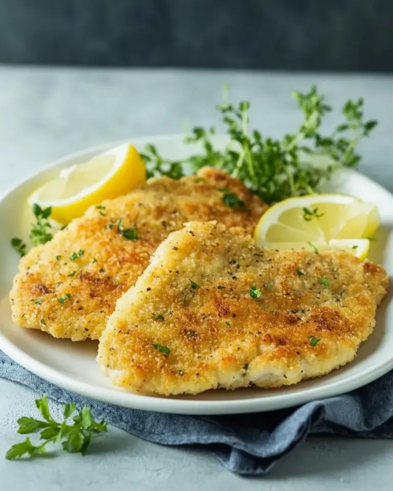Easy Italian Chicken Cutlets - Cotoletta di Pollo recipe photo