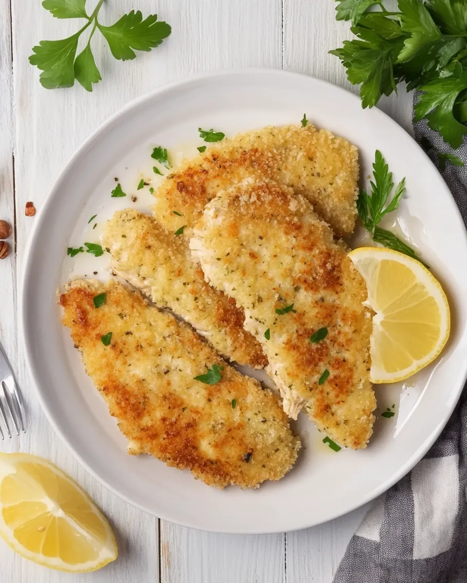 Quick Italian Chicken Cutlets - Cotoletta di Pollo dish photo