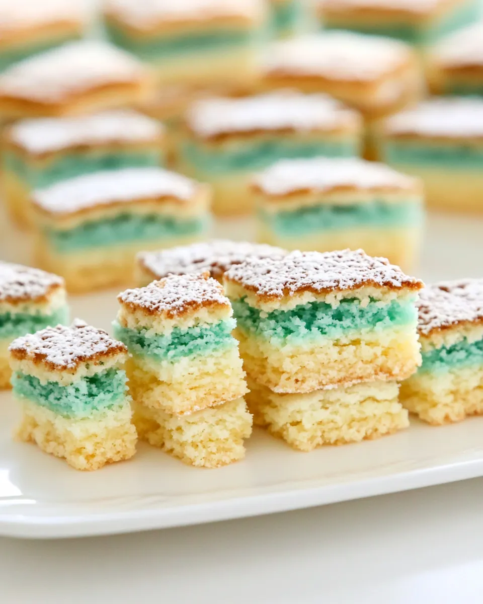 Delicious Italian Ombre Layer Cookies shot