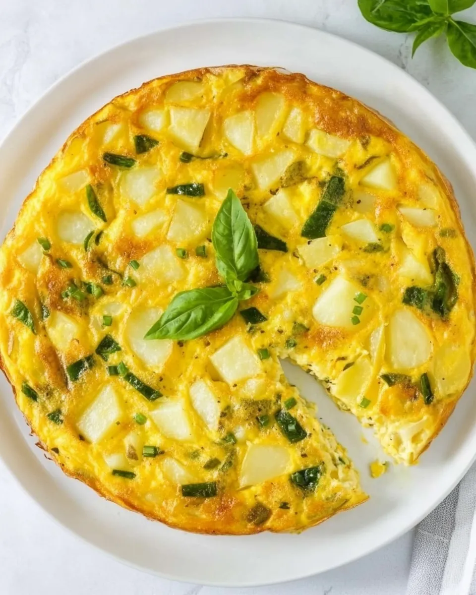 Homemade Italian Potato Frittata photo