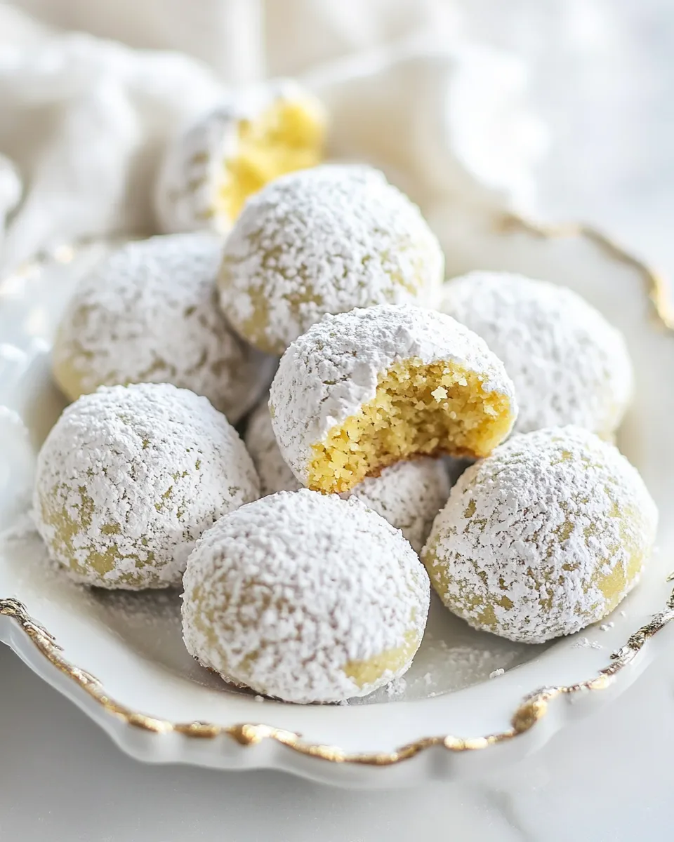 Classic Italian Wedding Cookies image
