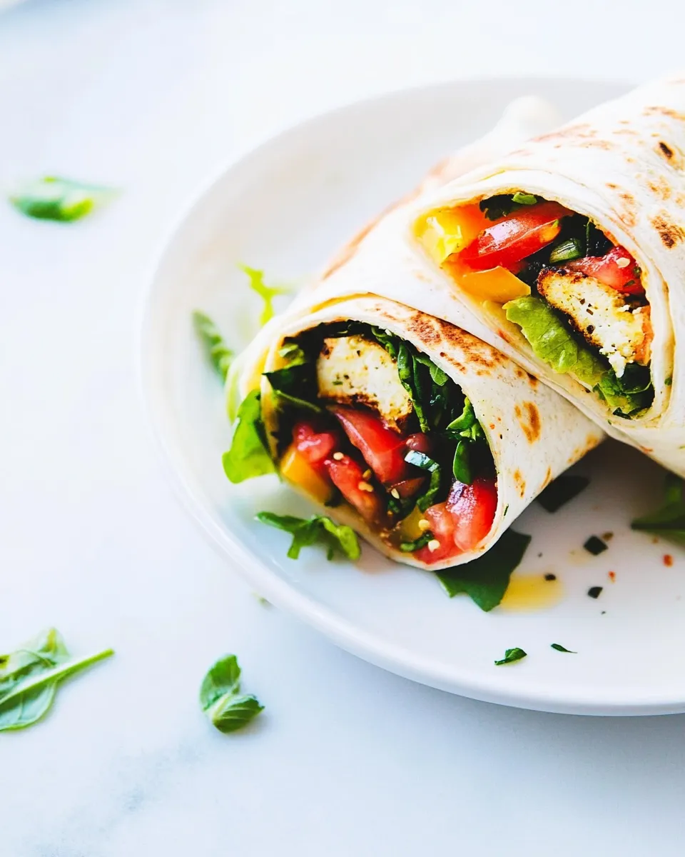 Easy Italian Wraps recipe photo