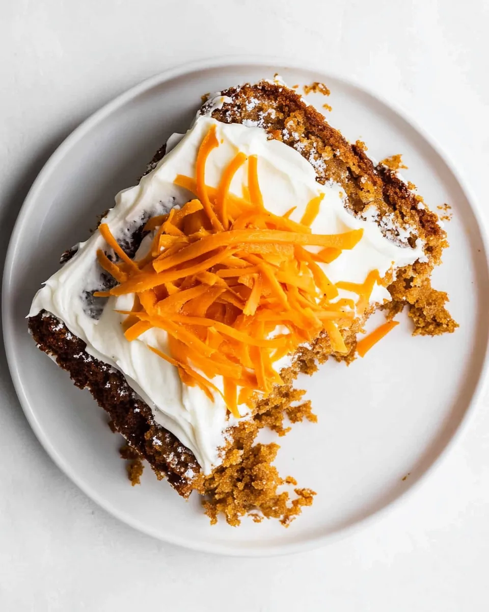 Homemade J. Alexanders Carrot Cake photo