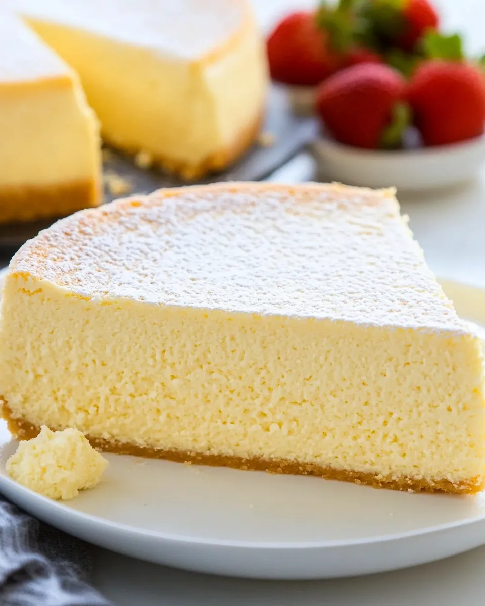 Easy Japanese Cheesecake recipe photo
