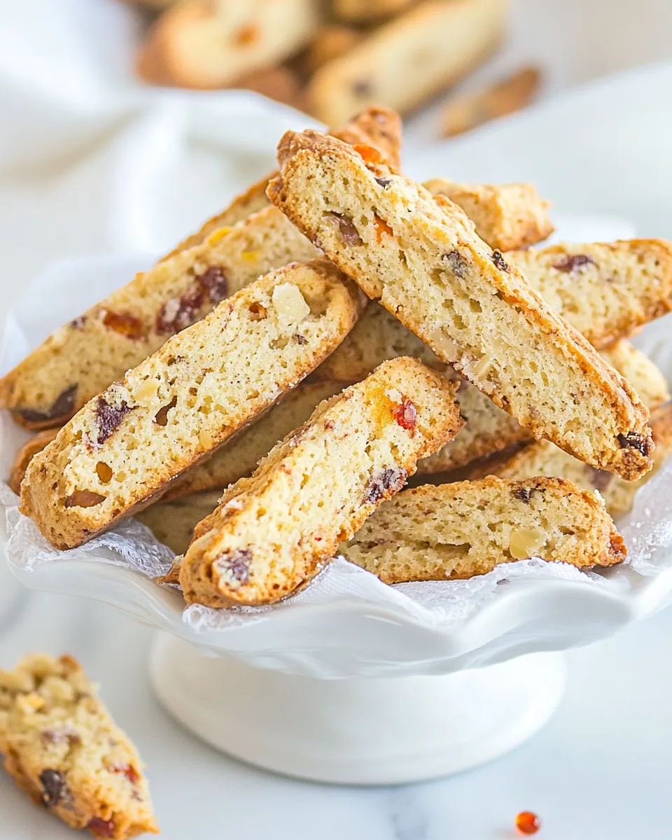 Easy Jeweled Biscotti Recipe shot