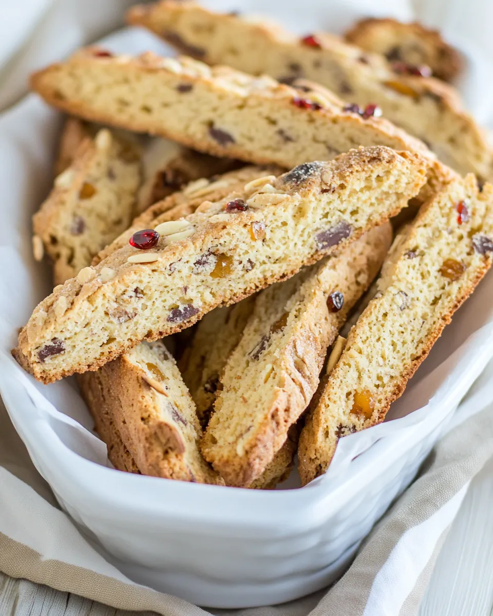 Delicious Jeweled Biscotti Recipe dish photo