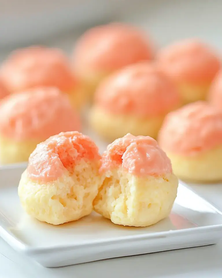 Homemade Jigglypuff Pink Cream Puffs photo