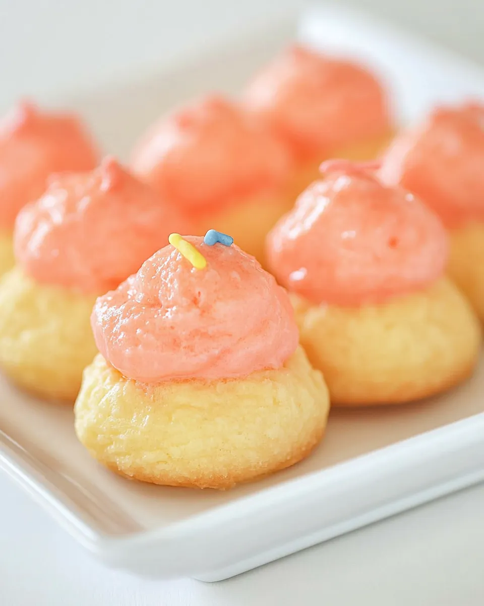 Easy Jigglypuff Pink Cream Puffs recipe photo