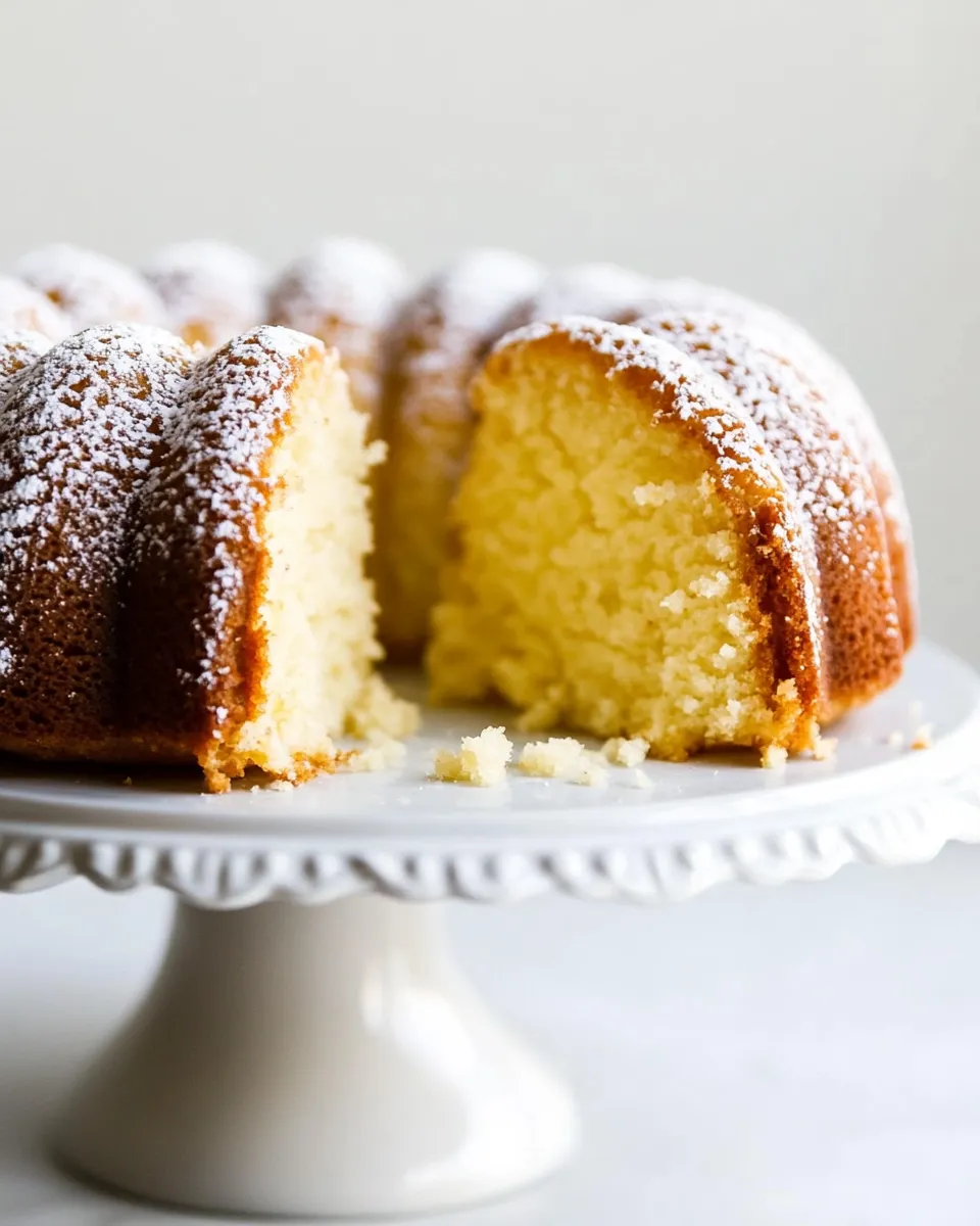 Homemade Kentucky Butter Cake photo