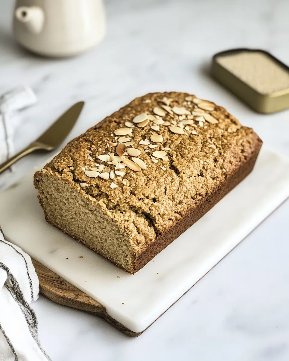 Homemade Keto Almond Flour Bread (3g Net Carb) photo
