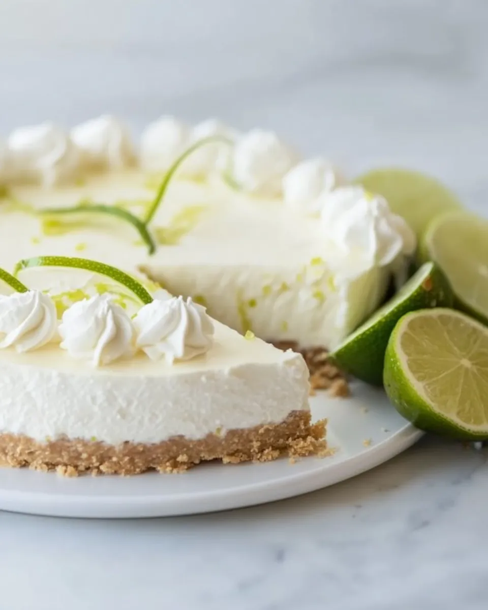 Classic Keto Key Lime Pie image