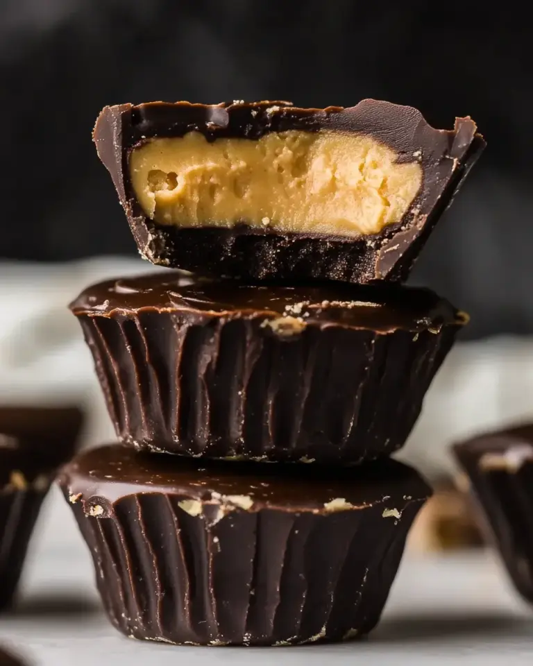 Homemade Keto Peanut Butter Cups (like Reese's) recipe photo