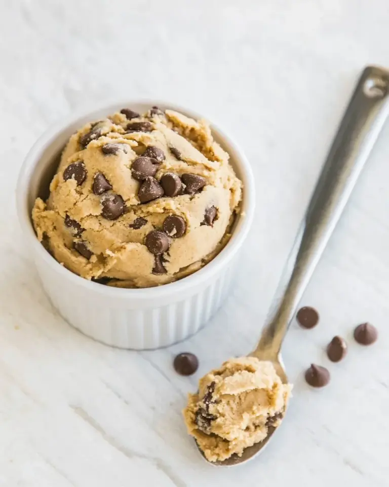 Homemade Keto Peanut Butter Edible Cookie Dough photo