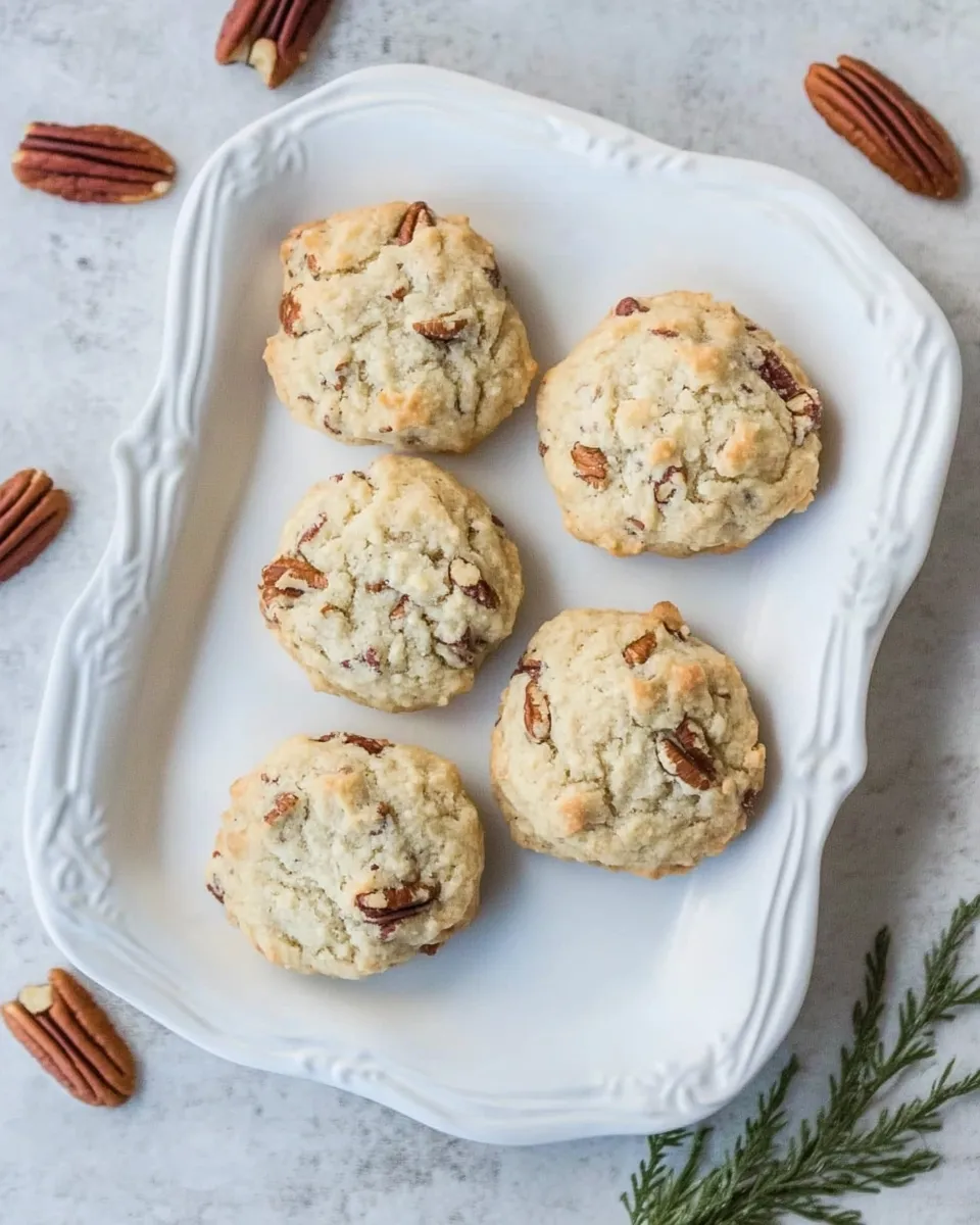 Easy Keto Pecan Shortbread Cookies recipe photo