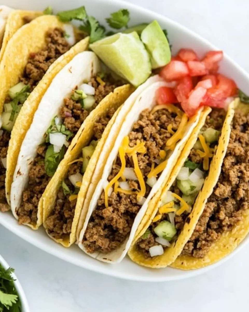 Delicious Keto Tacos shot