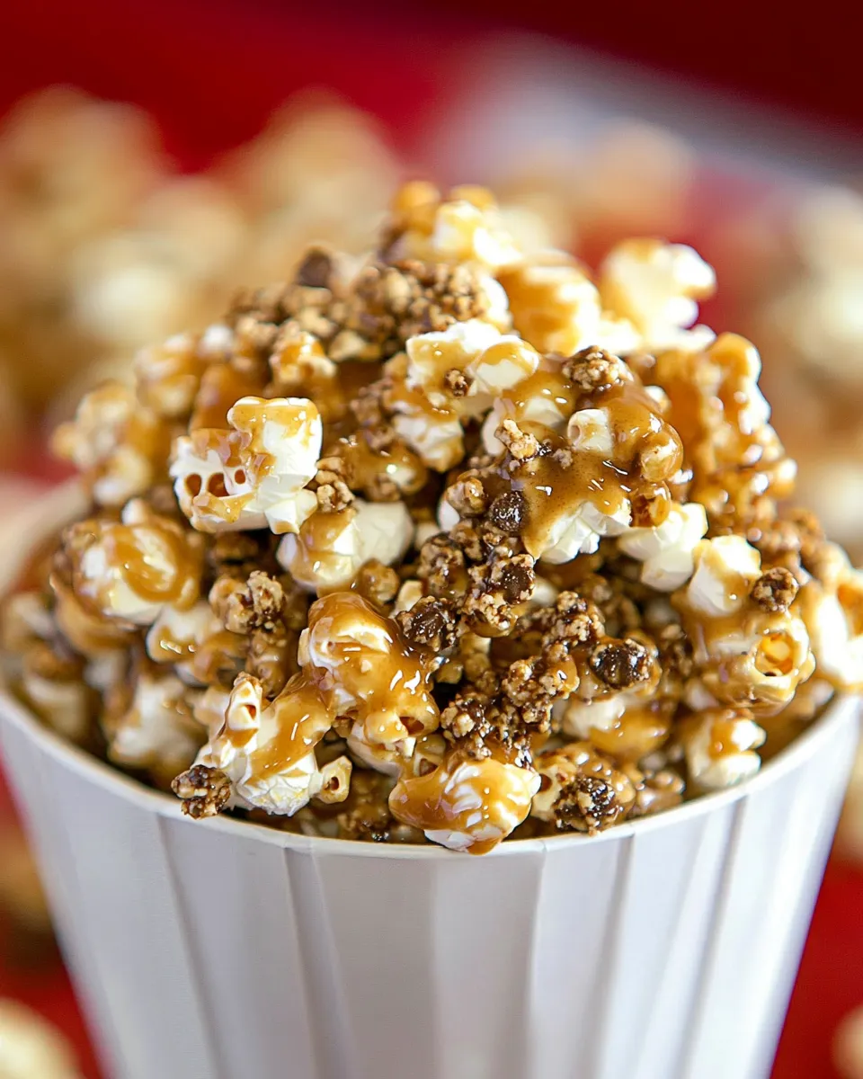 Delicious Kettle Chip Caramel Popcorn image
