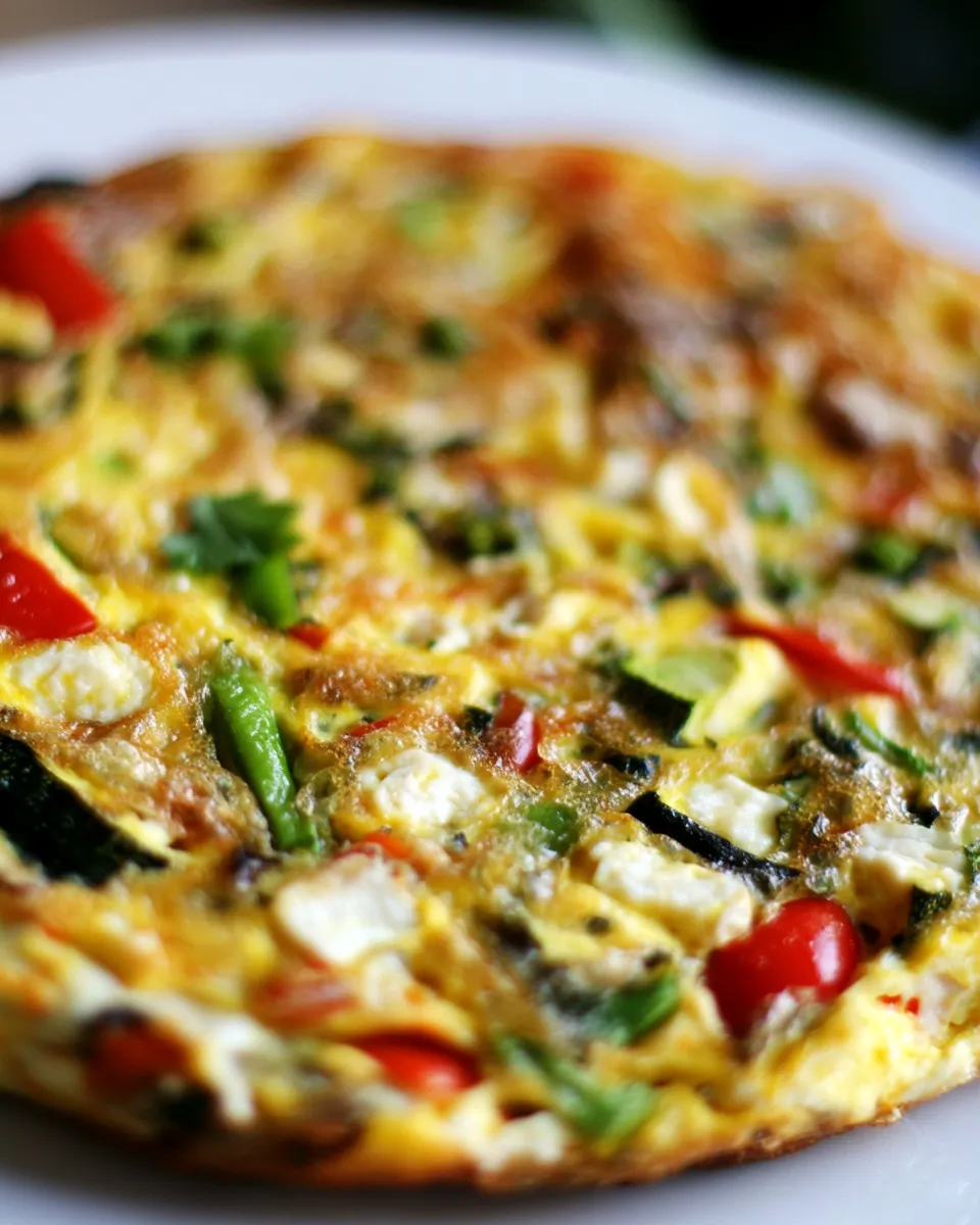 Classic Leftover Veggie Frittata image