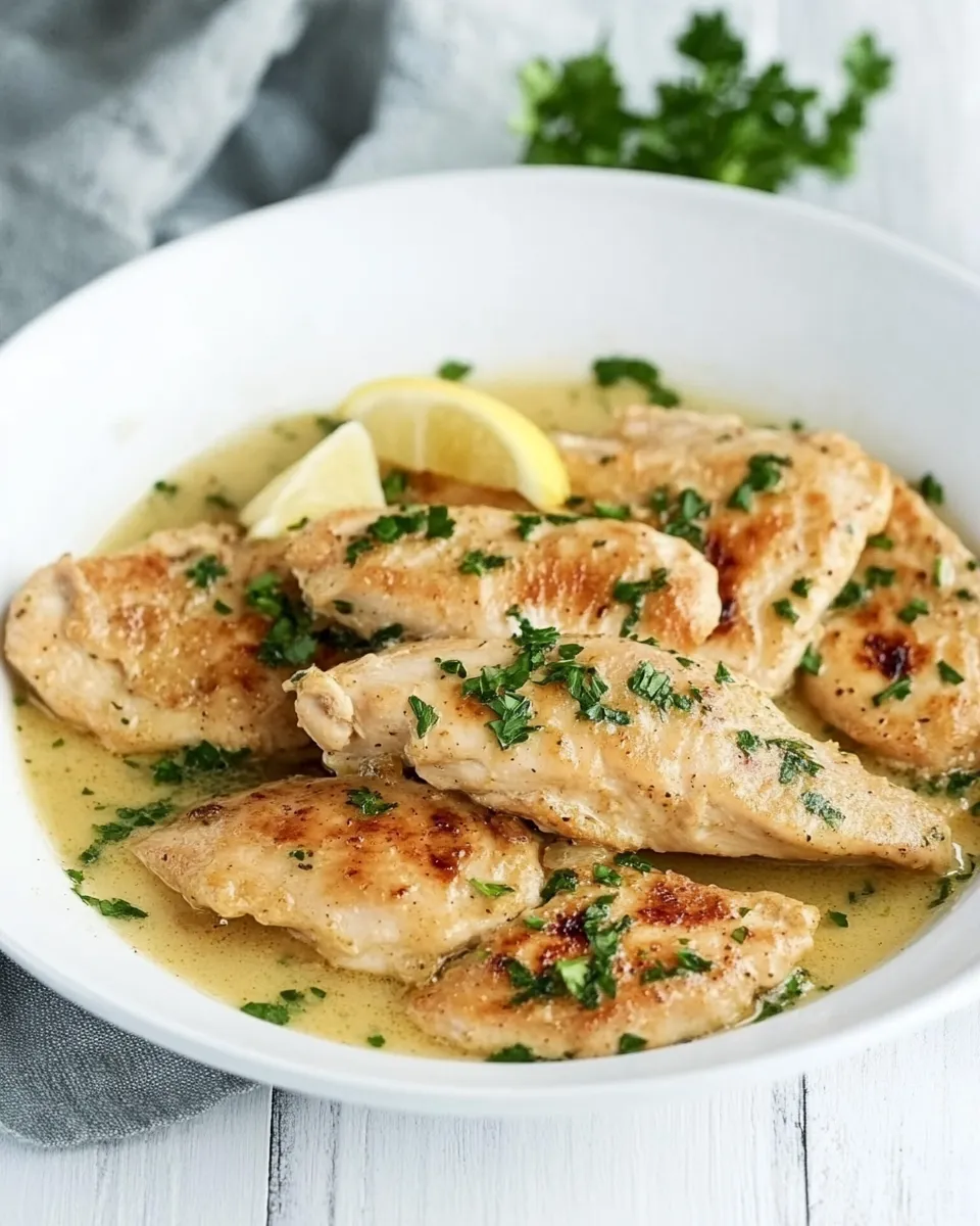 Homemade Lemon Butter Chicken Recipe photo