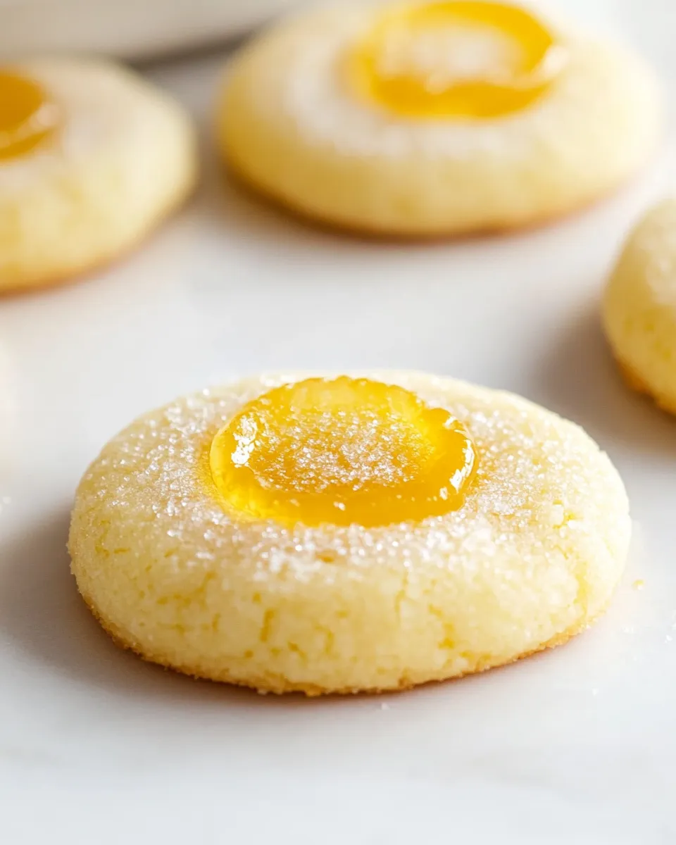 Homemade Lemon Drop Cookies photo