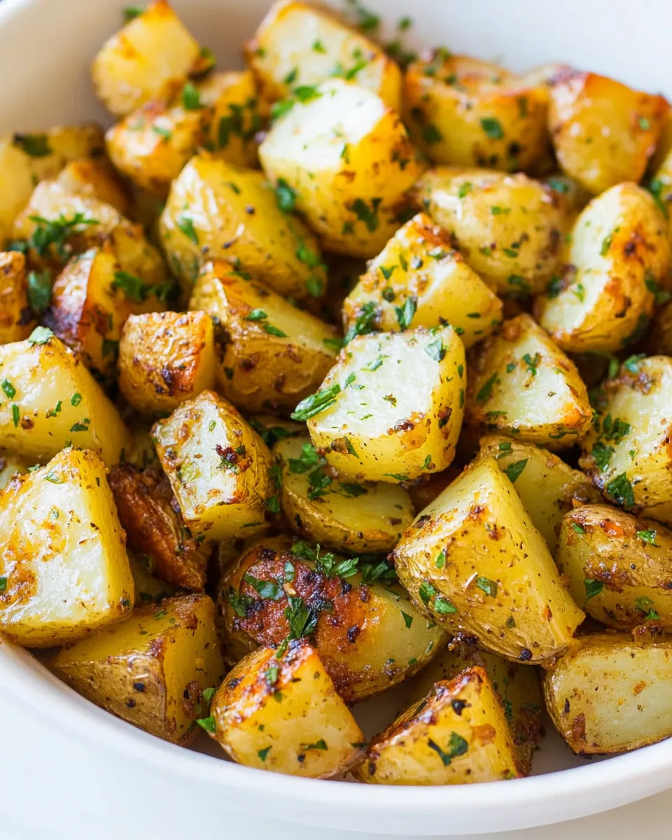 Easy Lemon Roasted Potatoes recipe photo