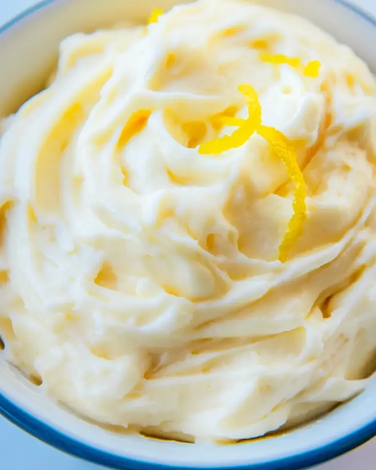 Homemade Lemon Zested Cream Cheese Frosting photo