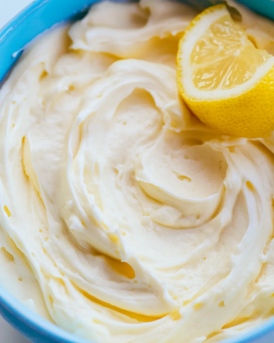 Easy Lemon Zested Cream Cheese Frosting recipe photo