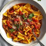 Homemade Lentil Pasta photo