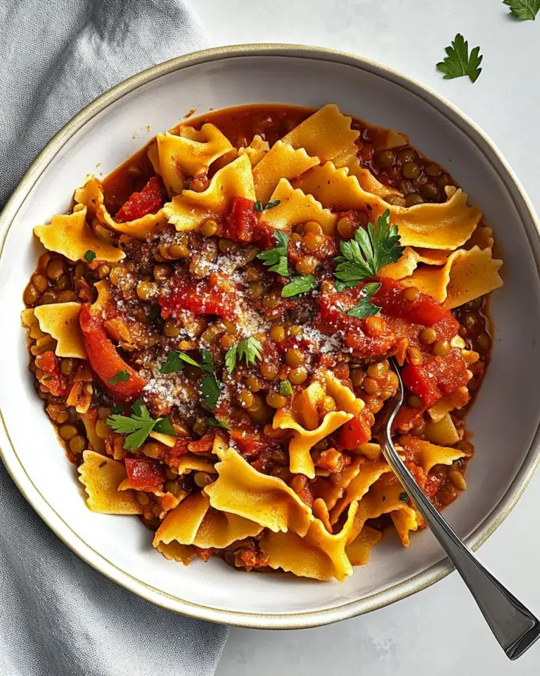 Homemade Lentil Pasta photo