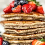 Homemade Light and Fluffy Buckwheat Pancakes photo