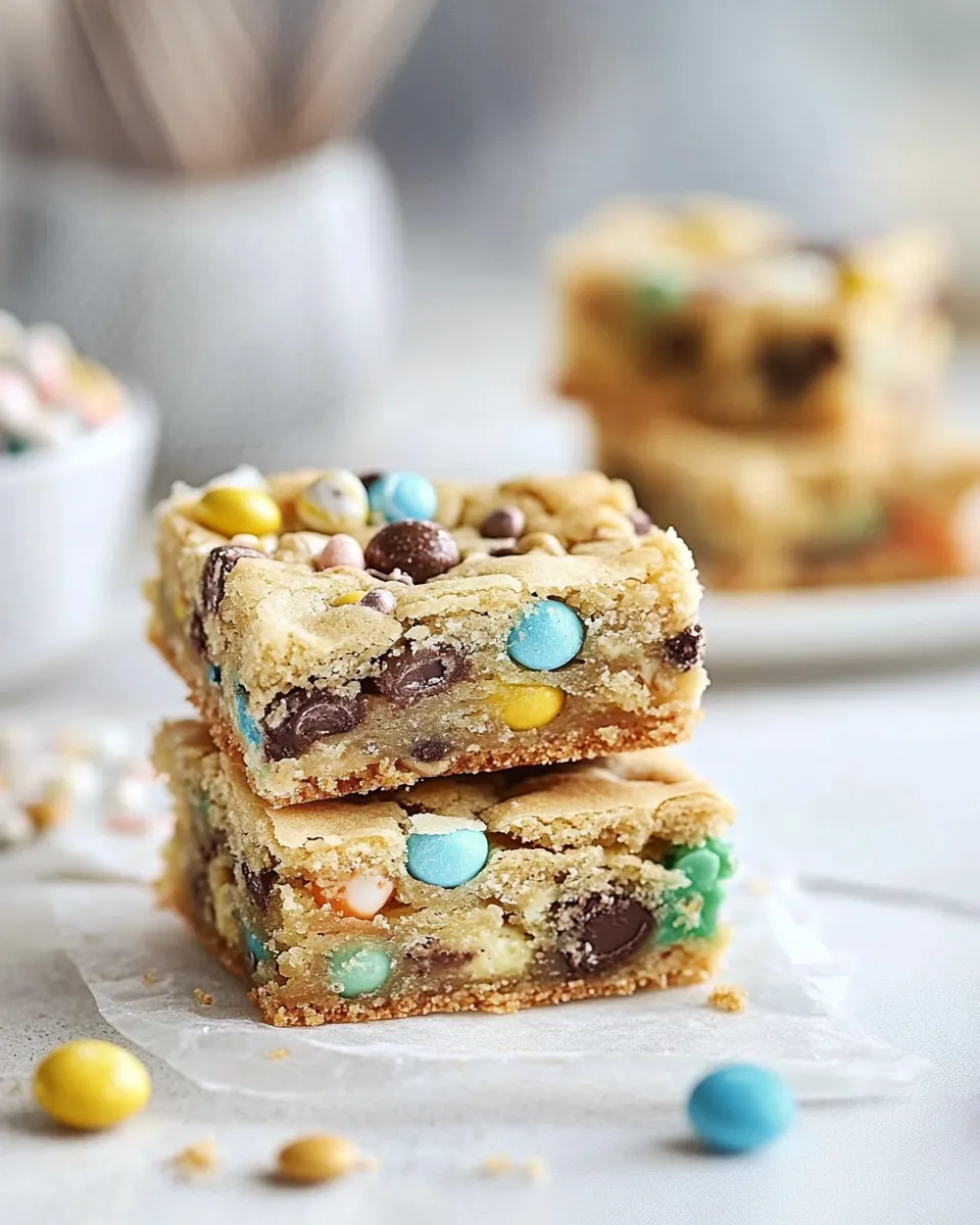Classic Loaded Candy Cookie Bars image
