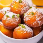 Homemade Lokma: Fried Donuts Dipped in Syrup photo