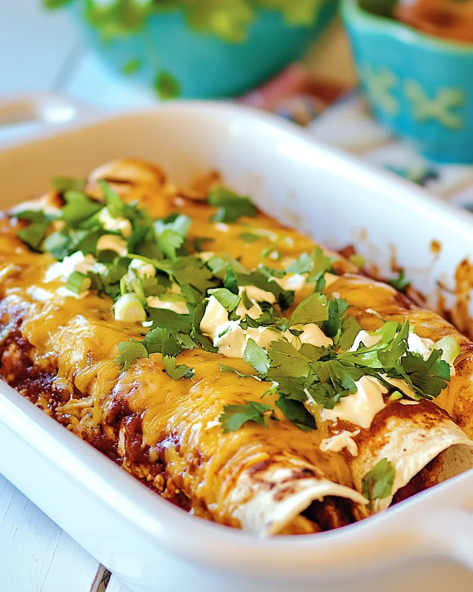 Easy Low Carb Enchiladas Cheesy Chicken Filling recipe photo
