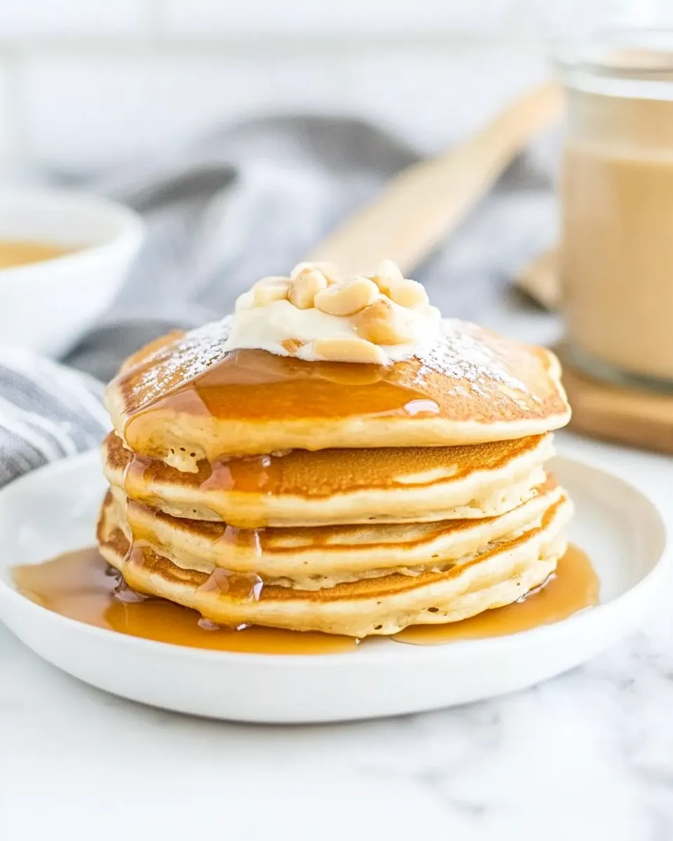 Homemade Macadamia Nut Pancakes Recipe photo