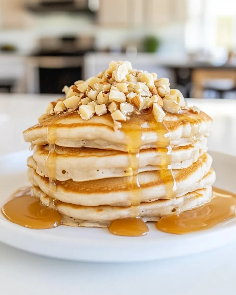 Best Macadamia Nut Pancakes Recipe shot