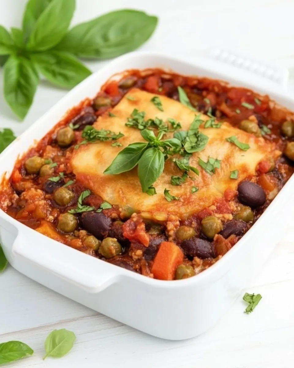 Delicious Maghmour (Lebanese Moussaka) shot