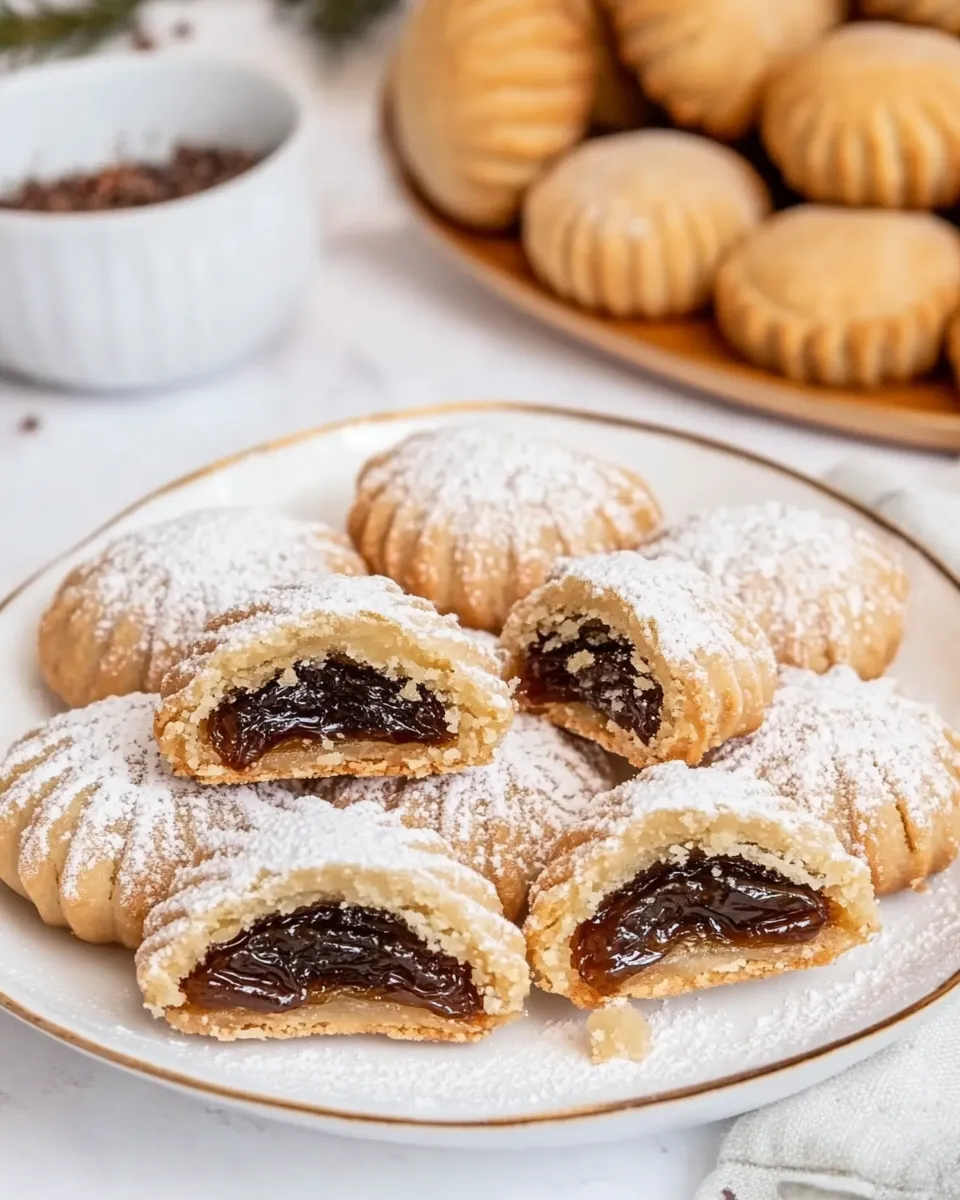 Delicious Mamoul (Middle Eastern Date-Filled Cookies) shot
