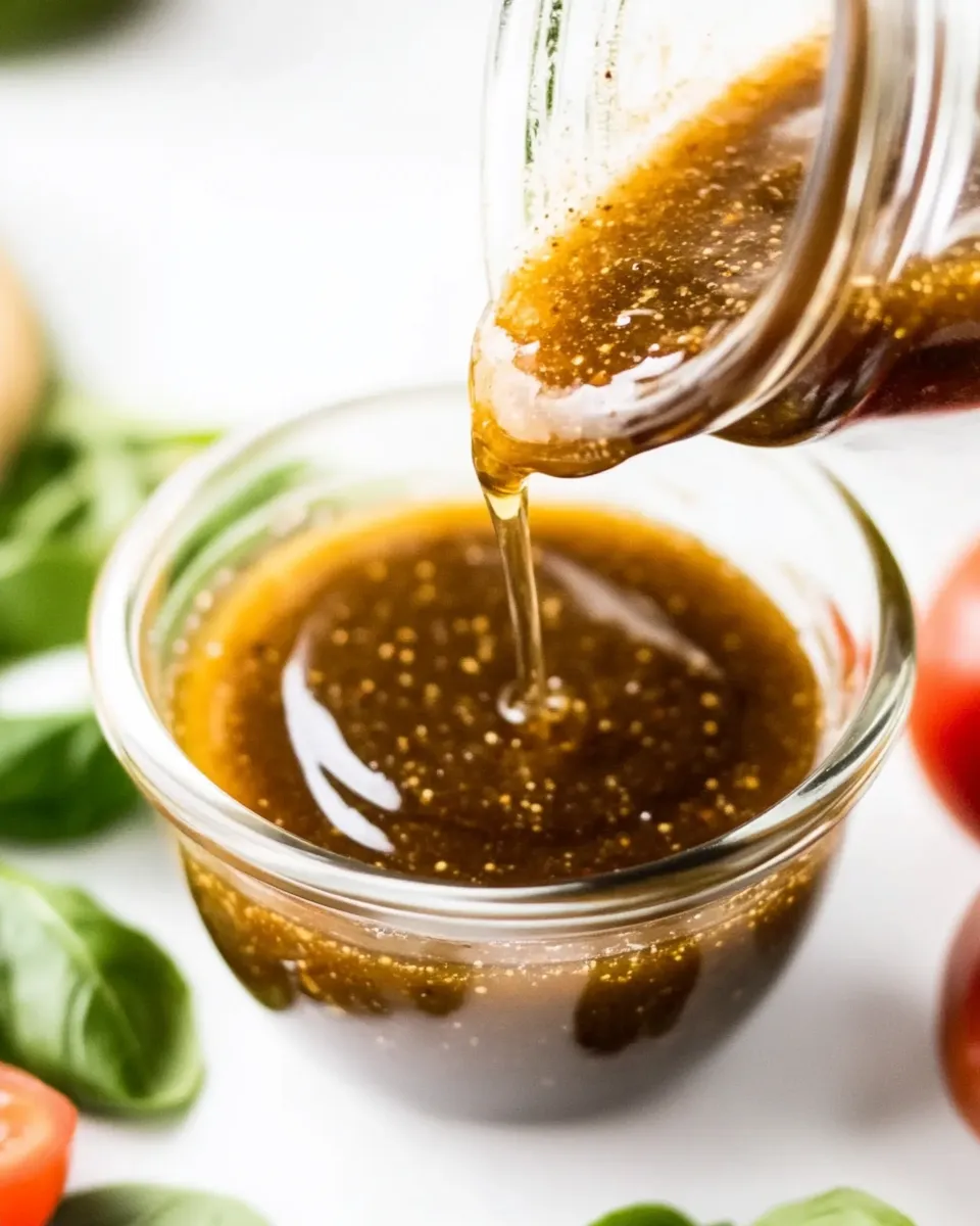 Easy Maple Balsamic Dressing (Oil-Free!) recipe photo