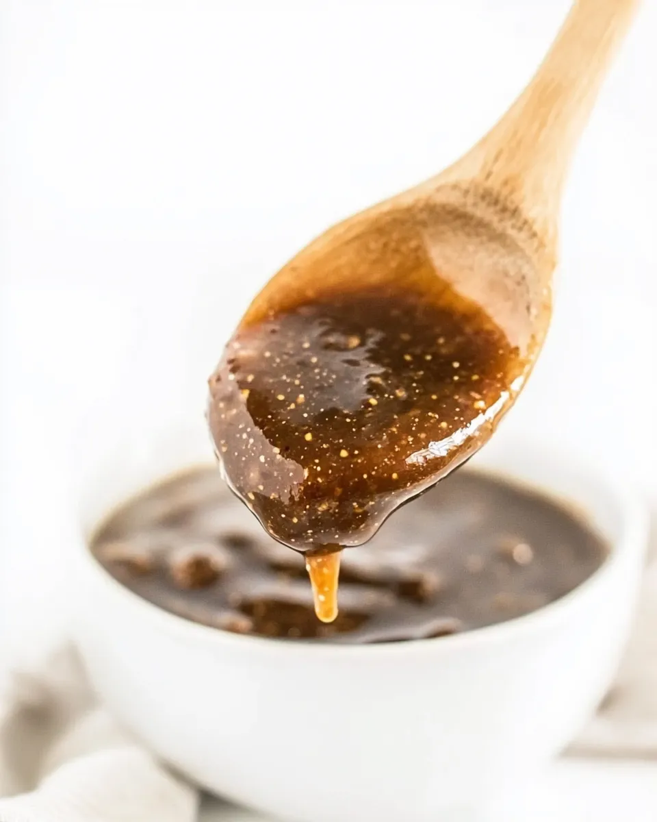 Delicious Maple Balsamic Dressing (Oil-Free!) shot